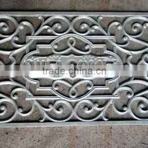 Cast Iron Metal Doormat Rectangle thumbnail-3