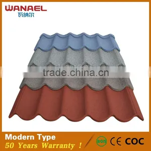 2016 New Style Stone Coated Long Span Color Coated Heat Resistant Metal Roofing Sheet thumbnail-4