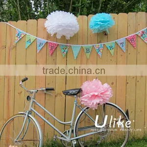 Wholesale Wedding Cake Decoration Wedding Table Decoration Pom Centerpiece thumbnail-3