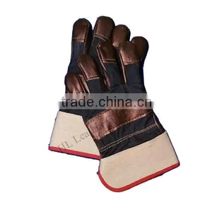 Furniture Grain Palm Fabric Back Docker Glove thumbnail-2
