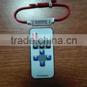 RF106 Remote Single Color LED Mini Controller,11 Keys, Remote RGB LED Controler Quality Choice thumbnail-2