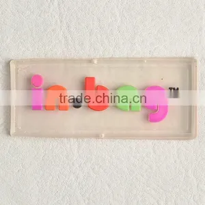Soft PVC Rubber Custom T-shirt Rubber Labels Rubber Tags Forbags thumbnail-2