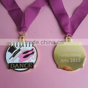 Metal Poinc Cook Performing Arts Medal Design, Customized Dancer Award Metal Medallions Souvenir thumbnail-1