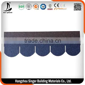 Hot Sale Villa Natural Fish Scale Roof Tile Asphalt Shingles Sale thumbnail-6