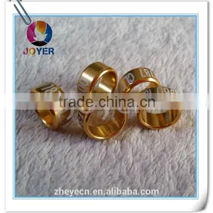 2015 Aluminum Pigeon Birds Ring 2mm-22mm Available Custom With Your Name and Phone Lovebird Canary Birds Ring Band thumbnail-1