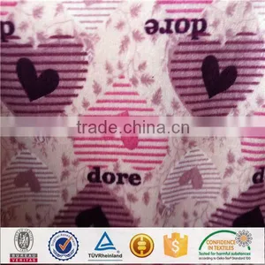 Changshu Snowflake Printed Plush Solid Burnout Velboa thumbnail-5