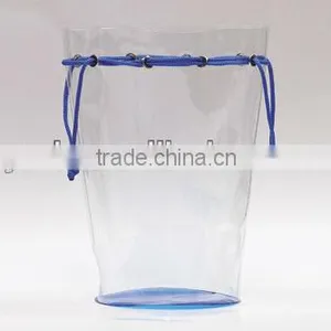Clear PVC Packing Bag With Drawstring thumbnail-1