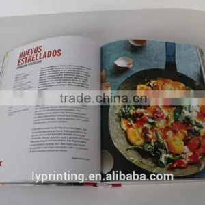 Printing High Quality Hard Cover Cookbook Books for Sale thumbnail-4