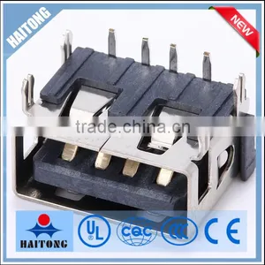 USB Socket New A Type 4 Feet Right Angle USB Connector thumbnail-1