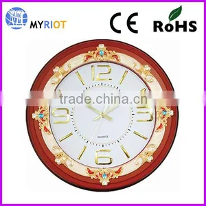 15 Inch Living Room Decor Unique Lacework Clock thumbnail-1