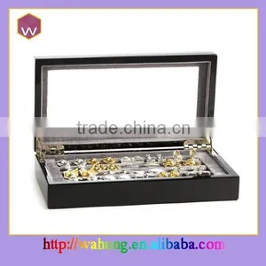 Cuff Links Wood Packing Box Cufflinks Box thumbnail-2