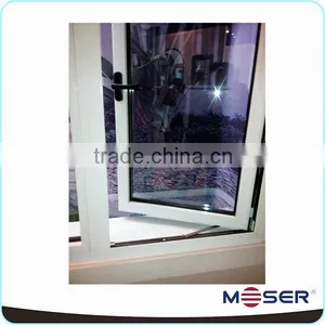 Thermal Break Aluminum Double Tempered Glass Casement Window thumbnail-1