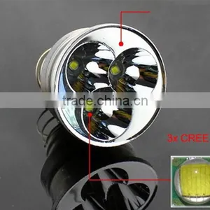 C8-3T6 Rechargeable 3*XML L2 T6 LED Hight Brightest Flashlight 3800LM Police Xml t6 Flashlight thumbnail-6