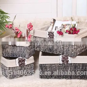 Chinese Feature Natural Material Gift Basket for Storage thumbnail-1