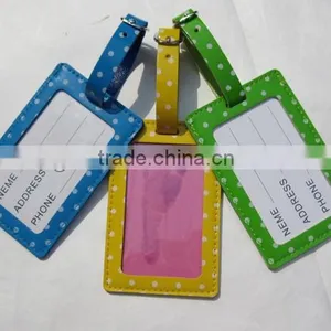 Promotional PVC/PU/Real Leather Luggage Tag thumbnail-5