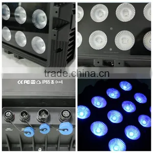 Rechargeable Battery Power IP65 12pcs 6in1 Wireless Dmx Outdoor Waterproof Led Par Light thumbnail-5
