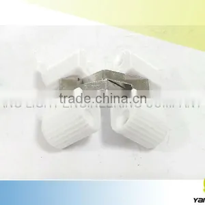 Taiwan Manufacturer Made Power Coating Colorful With Hole Double Side Hook Small Hanger thumbnail-5