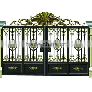 2015 Italian Style Wrought Iron Gates thumbnail-5