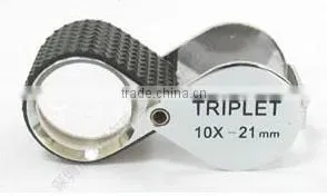 Fable Customized LOGO 10X,15X,20X Gem and Jewelry Loupe With Leather Bag Packing thumbnail-1