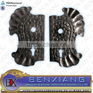 Chinese Manufacturer Wrought Iron Stamping Plates Lock/ Door Plates thumbnail-1
