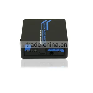 SPDIF/TOSLINK 3x1Digital Audio Switcher With IR Remote thumbnail-1