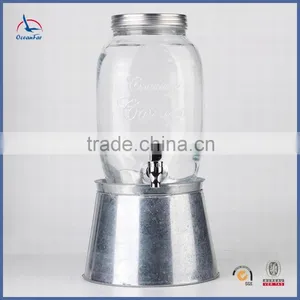Wholesale Market Glass Mason Jar Dispenser Cheap Price Glass Honey Dispenser thumbnail-1