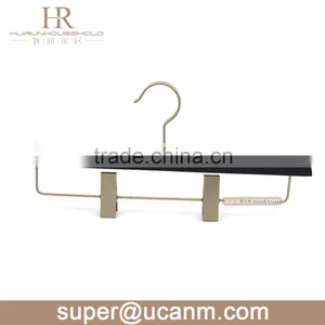 HRW-G355GV Luxury Black Color Lotus Wood Pant Hanger thumbnail-2