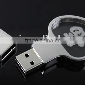 Hot Selling Crystal Usb 2.0 Flash Memory Disk thumbnail-3