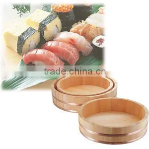 Cricle Type Wooden Bucket For Japanese Sushi thumbnail-1