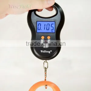 Hot Scale 50Kg 5g Fishing Digital Pocket Weight Luggage Fish Hanging Scale thumbnail-1