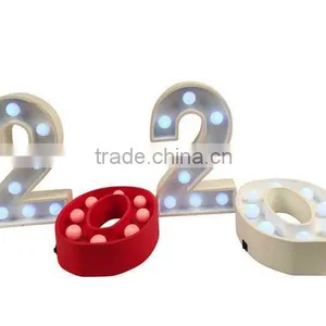 Most Popular Led Numerals Shape Light With the Battery Marquee Light Marquee Numbers thumbnail-5
