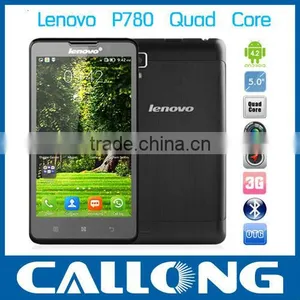 5'' HD IPS Lenovo P780 MTK6589 Quad Core Max 1.2GHz 1280*720 RAM1G+ROM4G Android 4.2 Smartphone thumbnail-1