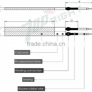 Silicon Nitride Ceramic Heating Element Water Heater for Liquid Heating thumbnail-2