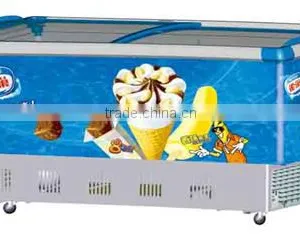 Commercial Efficient290 Compressor Supermarket Island Display Freezer thumbnail-1