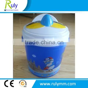 Bird Head Popcorn Plastic Bucket With Customed Printing thumbnail-1