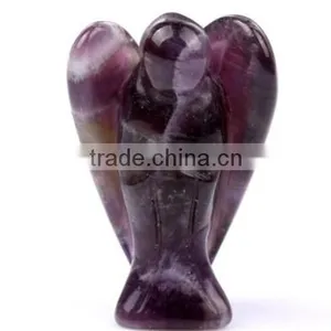 Best Quality All Colours Small Crystal Angel Carvings thumbnail-5