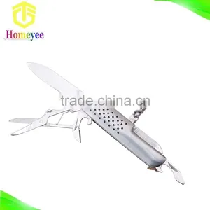 Multifunctional Outdoor Stainless Steel Camping Pocket Knife thumbnail-3
