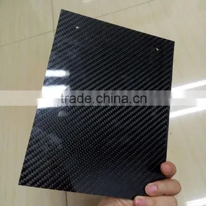 China Carbon Fiber Manufacture Twill Type High Gloss 3mm 1000x1500mm Carbon Fiber Lamination Sheet thumbnail-2