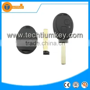 Car Key Blanks With Word on the Key Back and Blade Replecement Key for BMW Mini thumbnail-1