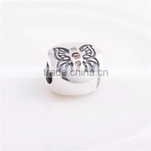 2016 Butterly Custom Design S925 Silver Charm Bracelet thumbnail-5