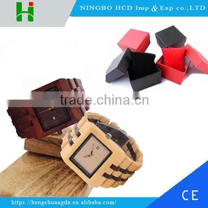 Hot Sale New Fashion Red Sandalwood Watches Bamboo Wood Wrist Man Watch thumbnail-1