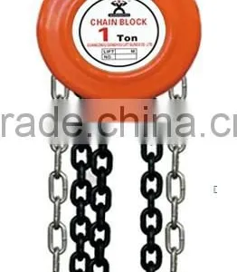 Round Size Manual Chain Pulley Block Chain Pulley Block thumbnail-2