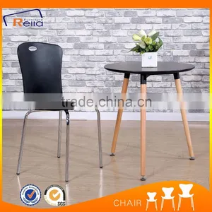 Cheap Chromed Stackable Dinning Chair thumbnail-1