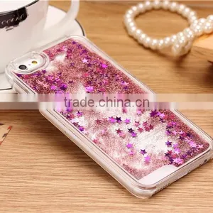 Glitter Stars Quicksand Design PC Case for IPhone 6 /6s /6 Plus thumbnail-1