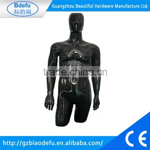 News Black Man Plastic Body Form/ Plastic Mannequin Head thumbnail-1