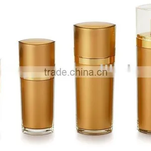 Plastic Lotion Bottle Cosmetic Container PMMA PP ABS Meterial With Pump thumbnail-1