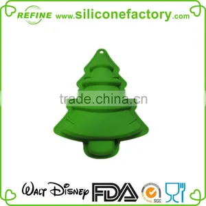 Wholesale Christmas Gift - Silicone Christmas Tree Shaped Cake Mold thumbnail-1