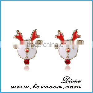 New 2016 Latest Christmas Deer Design Earring thumbnail-1