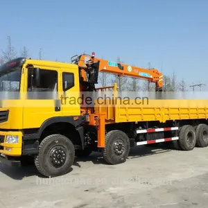8ton Loading Crane Truck Mounted, Model No.: SQ8S4, Hydraulic Crane With Telescopic Arms thumbnail-5