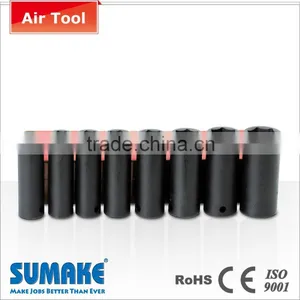 SIS-3302 Metal Box 3/8" Deep CR-VA Steel Impact Socket Set thumbnail-1
